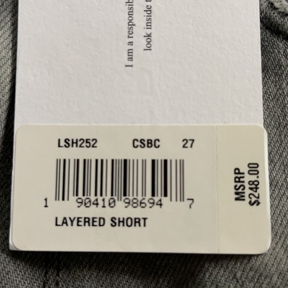 Frame Denim Layered Shorts - Picture 9 of 14